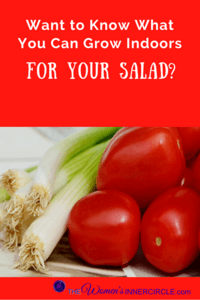 If you are looking for other salad items to grow indoors in addition to various types of lettuce, look no further. We've got some great suggestions for you that will add variety and spice to your salads.