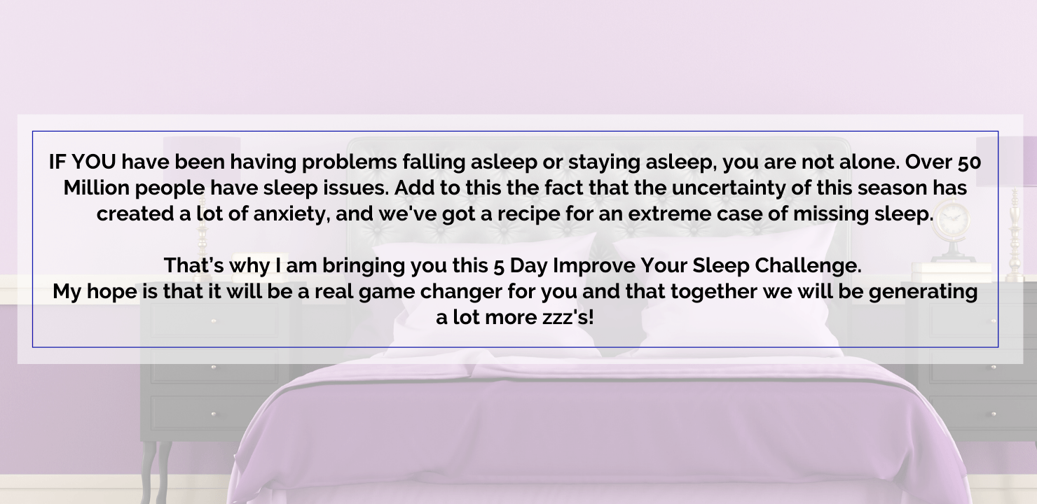 Trouble sleeping? We can help.
